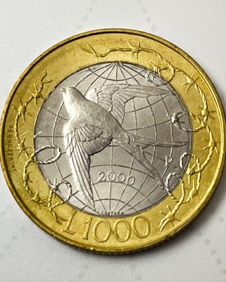 Repubblica San Marino - moneta lire 1000 COMMEMORA