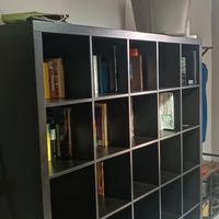 LIBRERIA KALLAX WENGÈ 185X185 CM