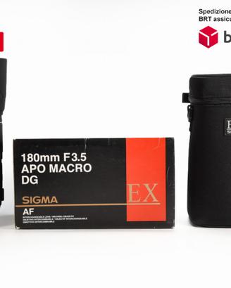 Sigma 180 F3.5 APO EX DG HSM Macro (Canon)