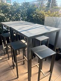 Tavolini e sgabelli da giardino