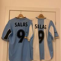 2 maglie SS Lazio 1999/2000 Salas 9 size M