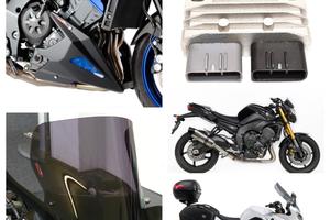 Yamaha Fz1 Fz8 Fazer plexi bauletto pedane mono