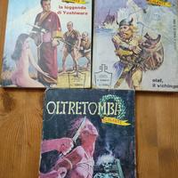 3 Fumetti Oltretomba Gigante Erotici Vintage 