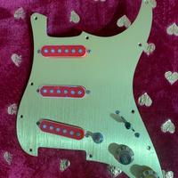 Pickgurd completo di Wiring Pickup Tesla