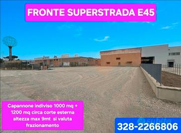 Capannone di 1000 mq non frazionato Resina Perugia