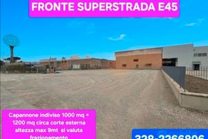 Capannone di 1000 mq non frazionato Resina Perugia