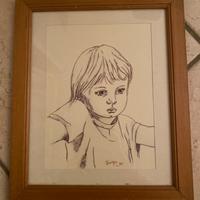 Quadro raffigurante un bambino