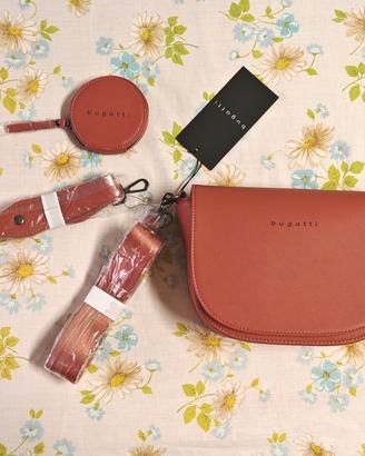 Borsa a tracolla Bugatti Almata con portamonete