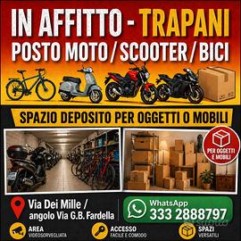 POSTO MOTO SCOOTER BICI e SPAZIO DEPOSITO