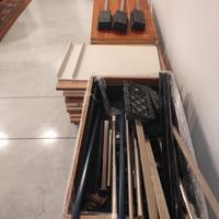 Armadio la falegnami laccato bianco