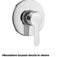 Miscelatore incasso per doccia
