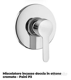 Miscelatore incasso per doccia