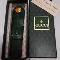 Portachiavi Gucci coccodrillo vintage 