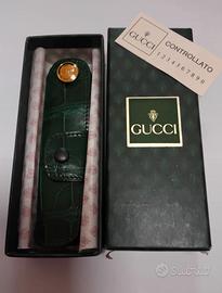 Portachiavi Gucci coccodrillo vintage 