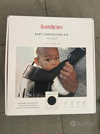 BabyBjörn Marsupio One Air, Mesh 3D, Nero