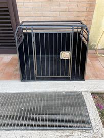 Trasportino per cani in ferro
