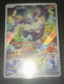 carta Pokémon di Carbink Ascesa Eroica 