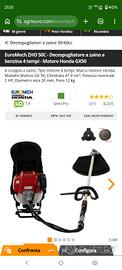 decespugliatore a zaino 4 tempi Honda 