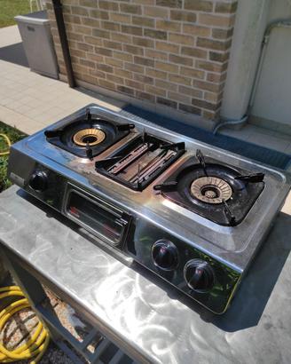 barbecue - piano cottura da esterno in inox
