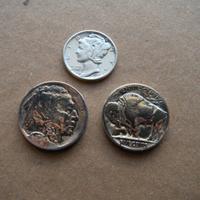 Monete da collezione  antichi, Stati Uniti America