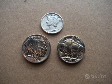 Monete da collezione  antichi, Stati Uniti America