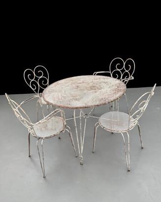 Saloncino antico da esterno