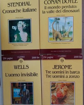 4 libri classici edizione Newton