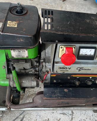 GENERATORE 220/380 motore Lombardini 1 IM 350