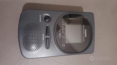 TV portatile CASIO (no digitale terrestre)