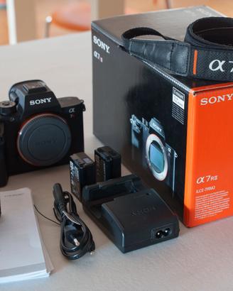 Sony α7R II (a7R2) corpo completo accessori + scat