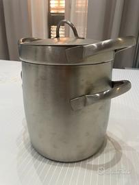 Pentola con scolapasta Enzo Mari per Zani & Zani