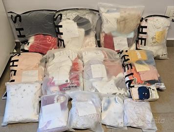 Lotto abbigliamento bambina 1-12 mesi