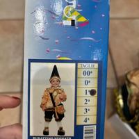 Vestito carnevale in velluto