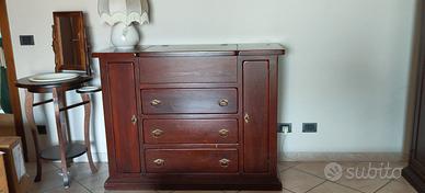 Camera da letto matrimoniale in arte povera