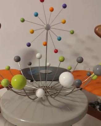 Fruttiera Sputnik Space Age studio Tecno Milano 