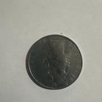 100 lire del 1955 col retro rovesciato