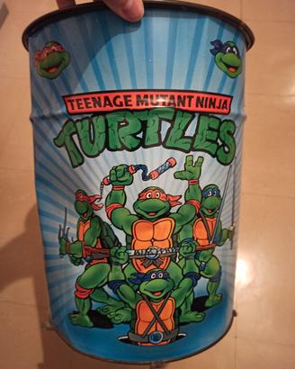  Bin Basket Contenitore Ninja Turtles