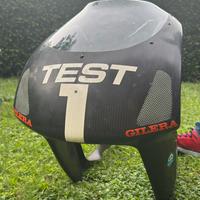 Carena Gilera/Piaggio in carbonio Test