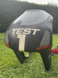 Carena Gilera/Piaggio in carbonio Test