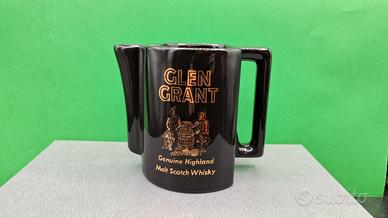 caraffa in ceramica pubblicità whisky Glen Grant