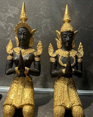 Statue bronzo Angeli sacri theppanom