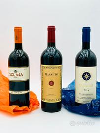 Champagne e rossi pregiati annuncio