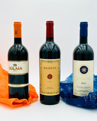 Champagne e rossi pregiati annuncio