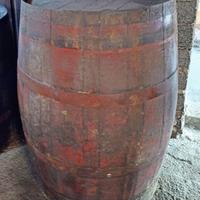 Botte antica legno vino - dim. grande Ø55xh.84cm