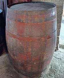 Botte antica legno vino - dim. grande Ø55xh.84cm