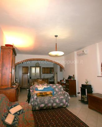 Ampio appartamento panoramico con terreno a Sinalu