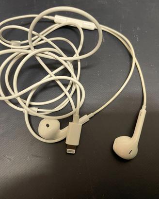 Auricolare con microfono originale APPLE lightning