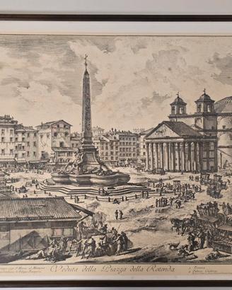 Quadri riproduzione G.B. Piranesi