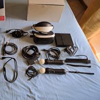 PS4 VR(full set)+2 controller move+ps4 camera