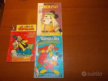 Fumetti anni 60 Topolino Monello Miki Nembo Kid